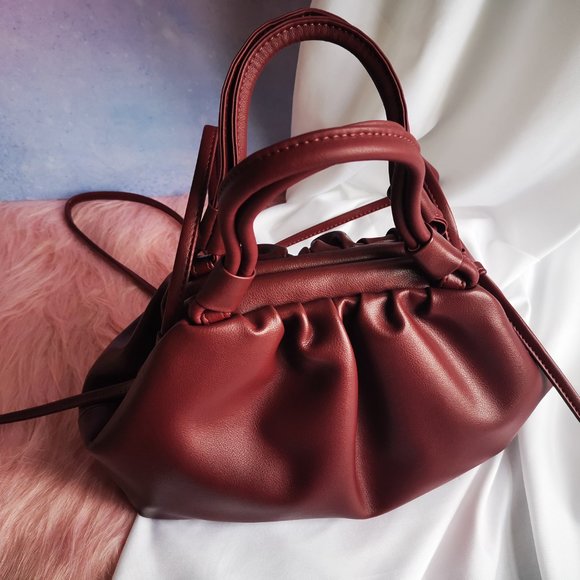 Leather Pouch Bag - Picture 3 of 7